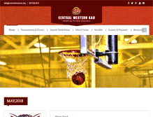 Tablet Screenshot of centralwestern.org